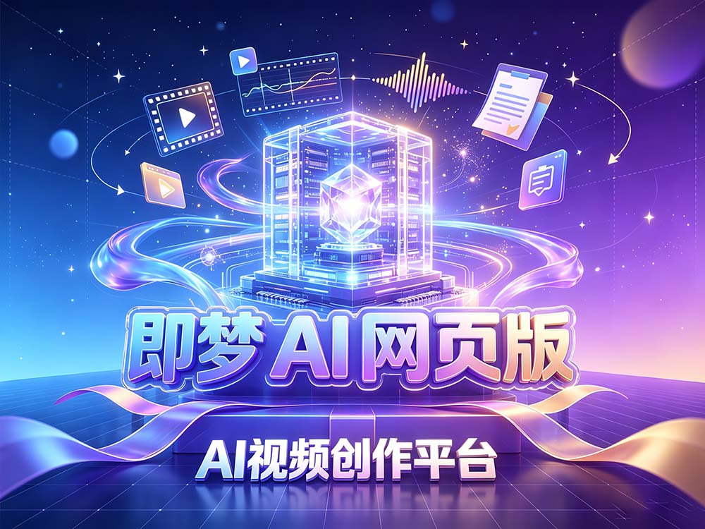 即梦AI网页版宣传图